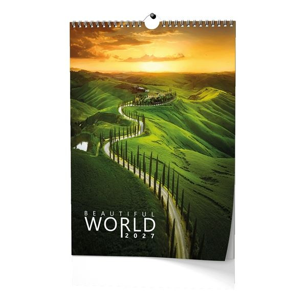 Nástěnný kalendář 2027 Beautiful World