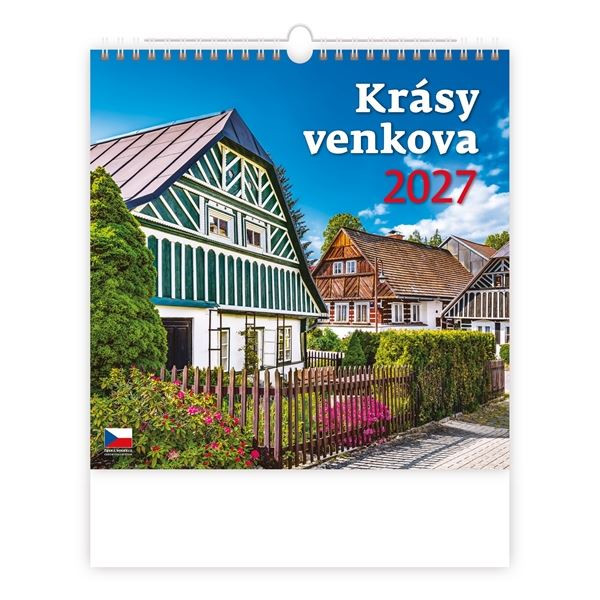 Nástěnný kalendář 2027 Krásy venkova