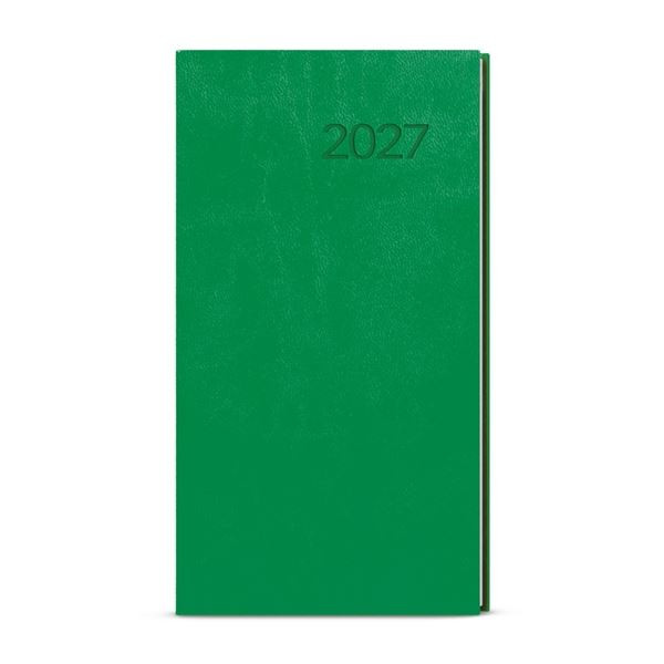 Týdenní kapesní diář 2027 Vivella - jasně zelený