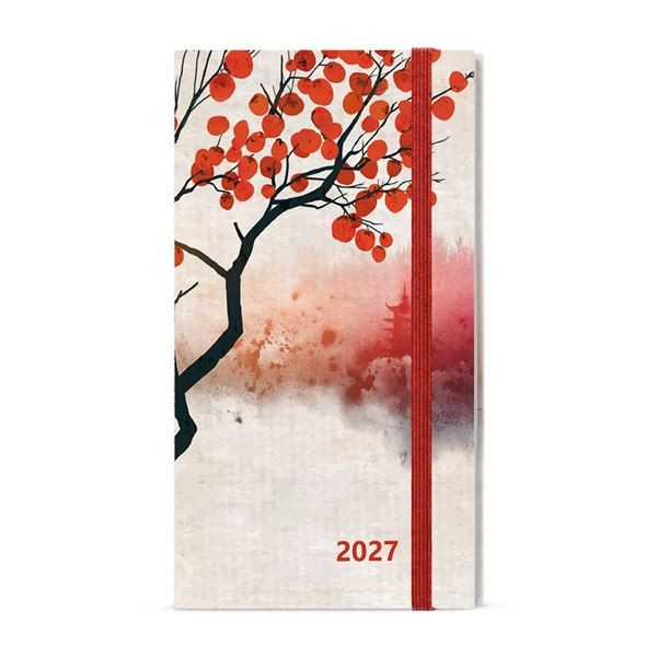 Týdenní kapesní diář 2027 Lamino - Zen