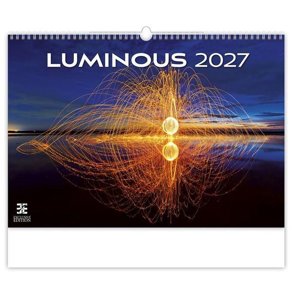 Nástěnný kalendář 2027 Luminous