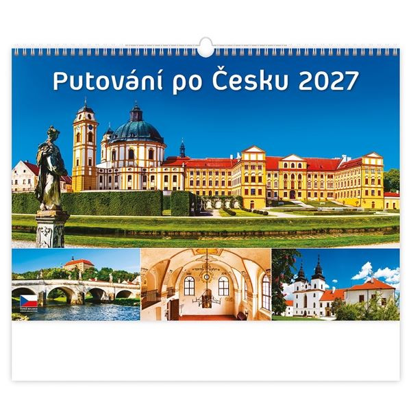 Nástěnný kalendář 2027 Putování po Česku