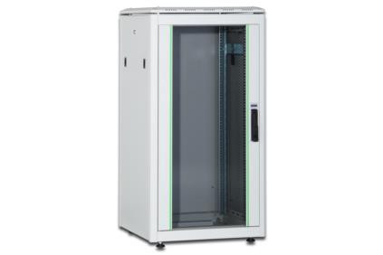 DIGITUS Síťový stojan 26U, Unique Series 1342x800x1000 mm, barva šedá (RAL 7035)