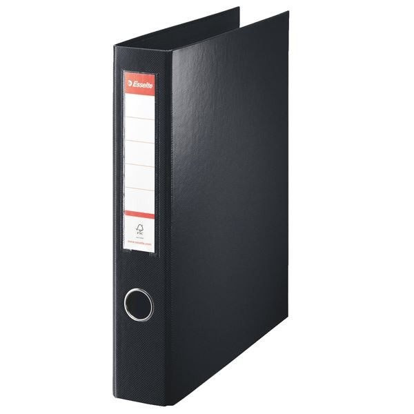 4krouž.pořadač Esselte VIVIDA - A4, 6,2 cm, černý