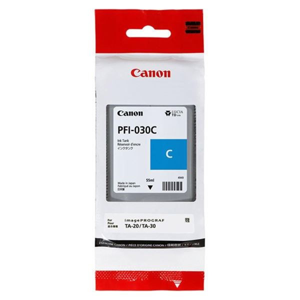 Originální cartridge Canon PFI-030C - azurová