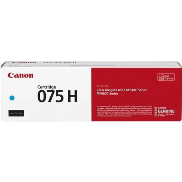 Toner Canon 075H C - azurová