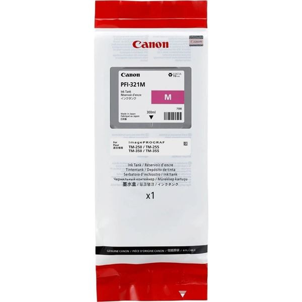 Inkoust Canon PFI-321M - purpurový