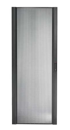 APC NetShelter SX 42U šířky 750 mm, děrované, zaoblené dveře černé