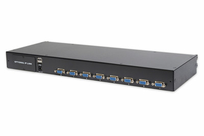 DIGITUS Modul KVM, 8 portů pro modularizovanou konzoli KVM