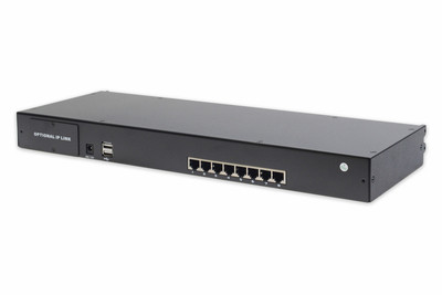 DIGITUS CAT 5 KVM modul, 8 portů pro modularizovanou KVM konzoli