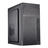 EUROCASE skříň ML M6-505B, Mini Tower, 1xUSB-C, 2x USB 3.0, 2x audio, bez zdroje