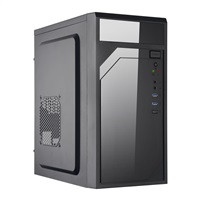EUROCASE skříň ML M6-590B, Midi Tower, 2x USB 3.0, 2x audio, bez zdroje