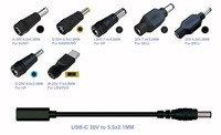 EUROCASE Koncovky pro napájecí adaptér AD-716