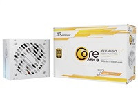 SEASONIC zdroj Core GX 650W White, 120mm, Plně modulární, 80+ Gold, ATX 3.1