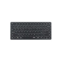 RAPOO Klávesnice UCK-6001 s 8v1 USB-C Hub, Drátová USB-C, CZ/SK, černá