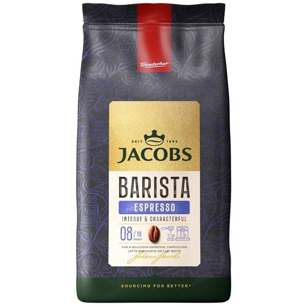 Zrnková káva Jacobs Barista Espresso, 1 kg