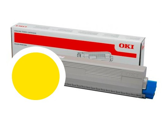 OKI Žlutý toner do C824/C834/C844 (5 000 stránek)