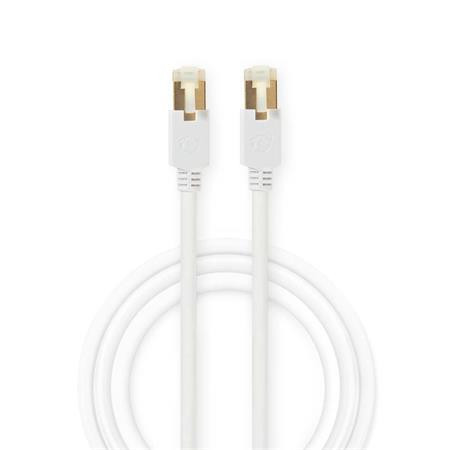 Nedis CCBW85221WT20 - CAT6 S/FTP Síťový Kabel | RJ45 (8P8C) Zástrčka – RJ45 (8P8C) Zástrčka | 2 m | Bílá barva