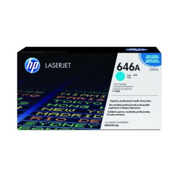 Toner HP CF031A, azurový