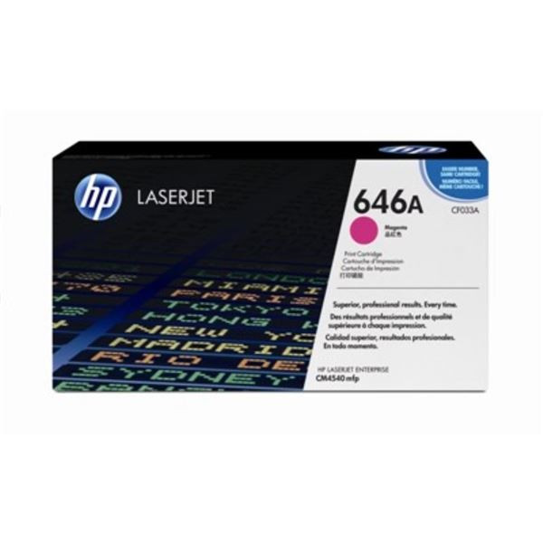 Toner HP CF033A, purpurový