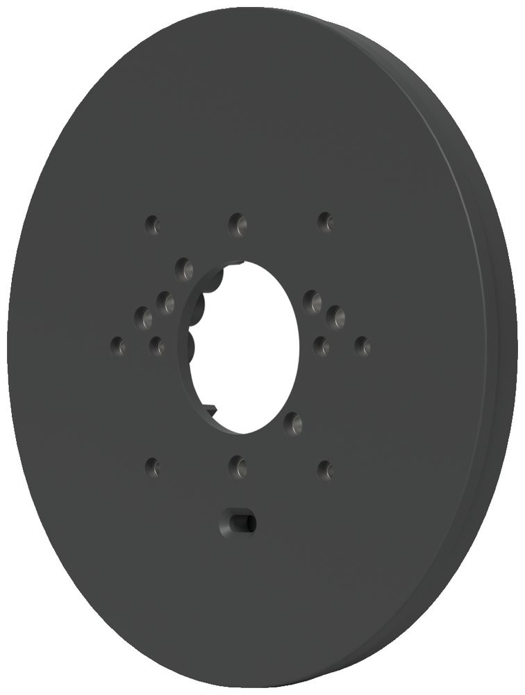 Ubiquiti UniFi Gang Box Mounting Plate B - Instalační deska na zeď pro kamery UniFi Pro, Bullet, Dome,Turret, PTZ, černá