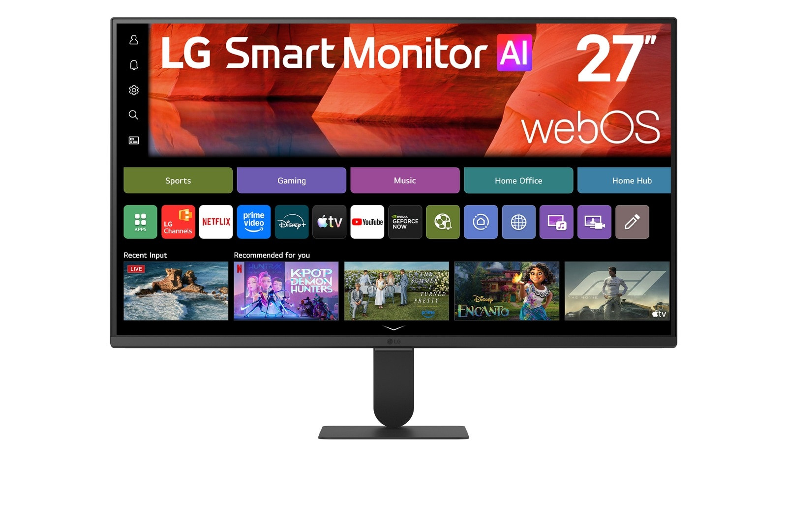 LG/27U511SB-B/27"/IPS/FHD/120Hz/5ms/Černá/2R