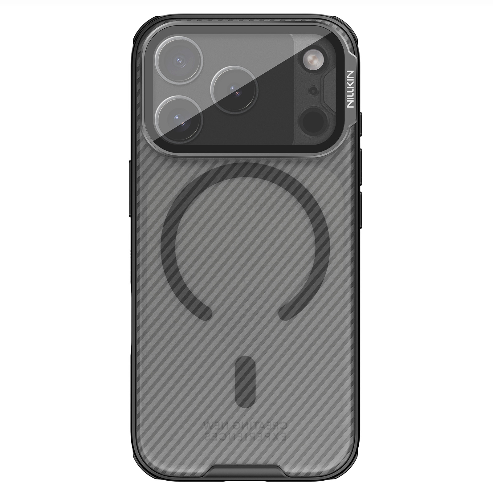 Nillkin CamShield Prop Magnetic Zadní Kryt pro Apple iPhone 17 Pro/18 Pro Transparent Black