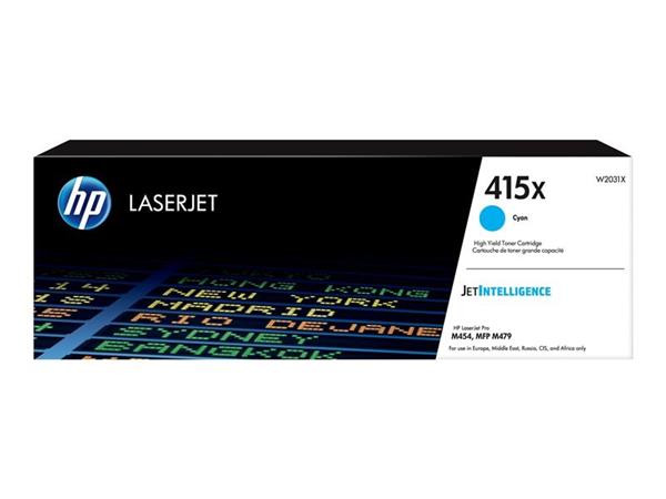 HP toner 415X/Cyan/6000 stran