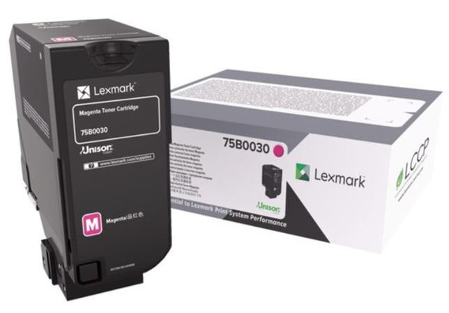 Lexmark CX/CS/ 727,728  Magenta Toner Cartridge 75B0030 - 10 000 str.