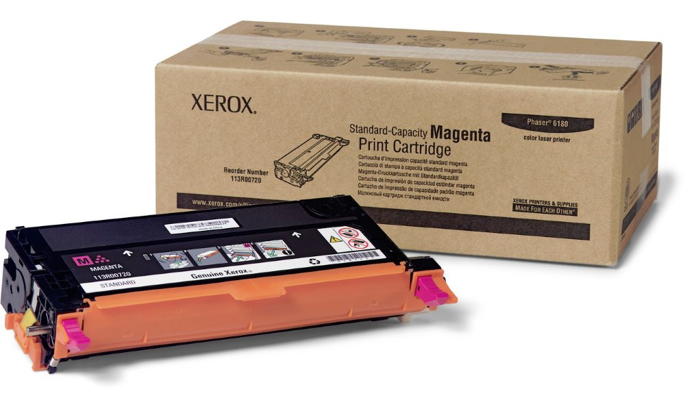 Xerox original toner Phaser 6180/ 2000s./ purpurový