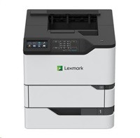 LEXMARK ČB tiskárna MS822de A4, 52ppm, 512MB, duplex, USB 2.0, LAN