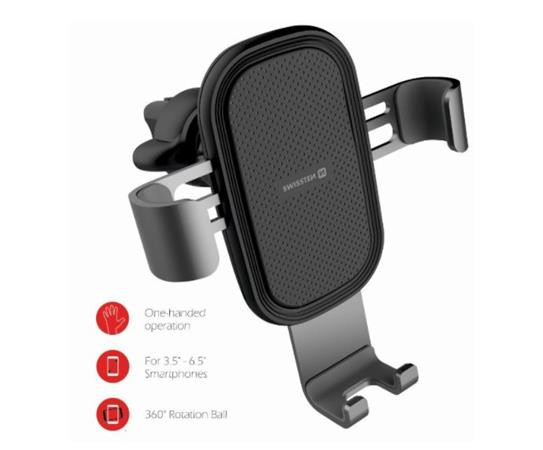 SWISSTEN GRAVITY DRŽÁK DO VENTILACE AUTA S-GRIP G1-AV3