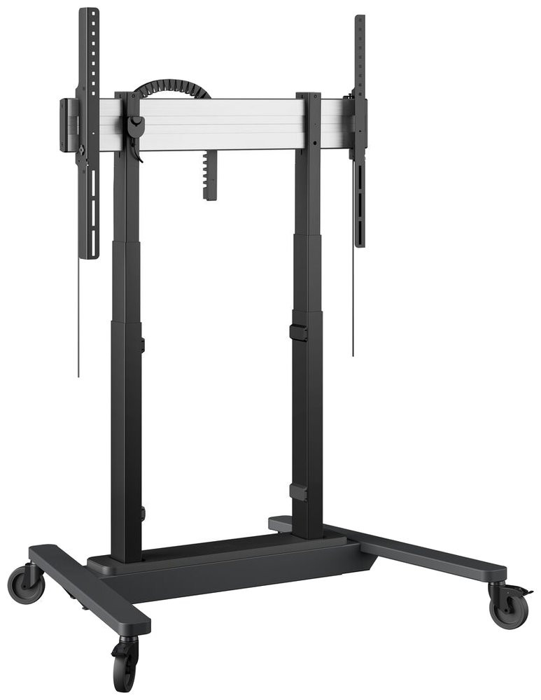 Vogels RISE Elektrický pojízdný TV lift, pojízdný pro displej 55-86", nosnost 120 kg, rychlost 50 mm/s, černý