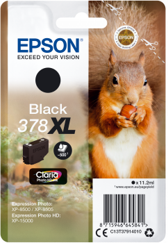 EPSON cartridge T3791 black (veverka)