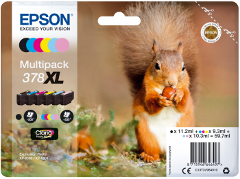 EPSON cartridge T3798 (black/cyan/light cyan/yellow/magenta/light magenta) multipack XL (veverka)