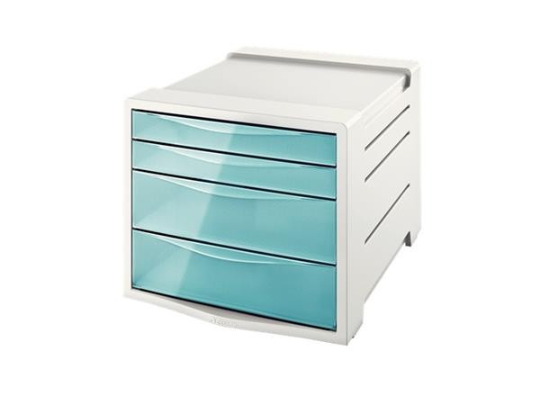 Esselte zásuvkový box Colour'Ice, modrý