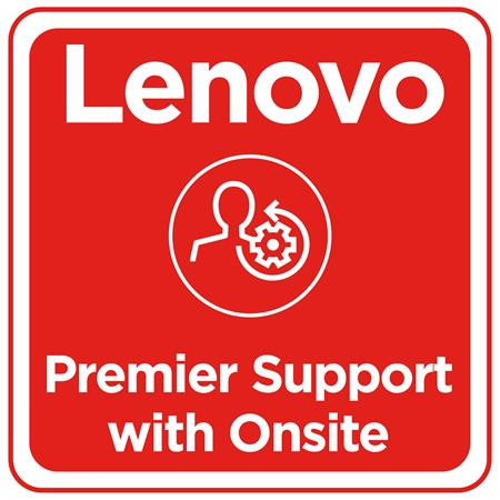 Lenovo rozšíření záruky ThinkCentre 1r Premier on-site NBD (z 1r on-site)
