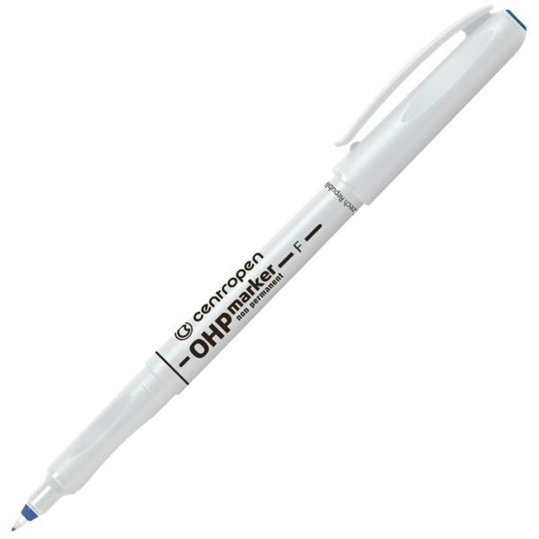 Popisovač na fólie Centropen 2646, modrý
