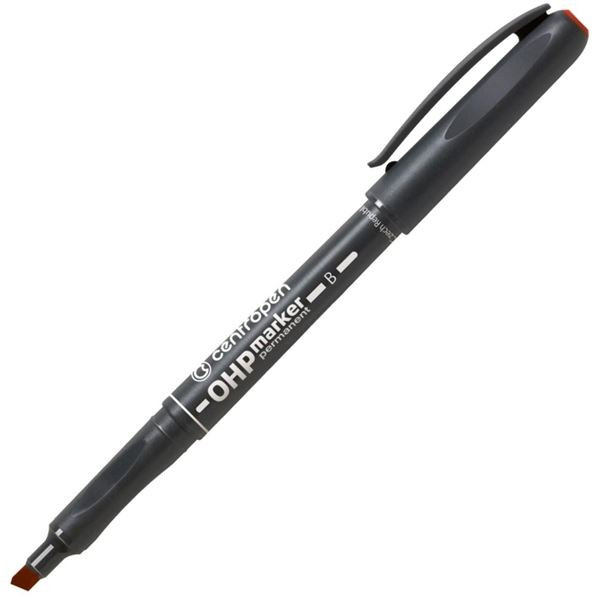 Permanentní popisovač Centropen 2638, červený