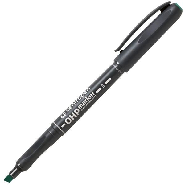 Permanentní popisovač Centropen 2638, zelený