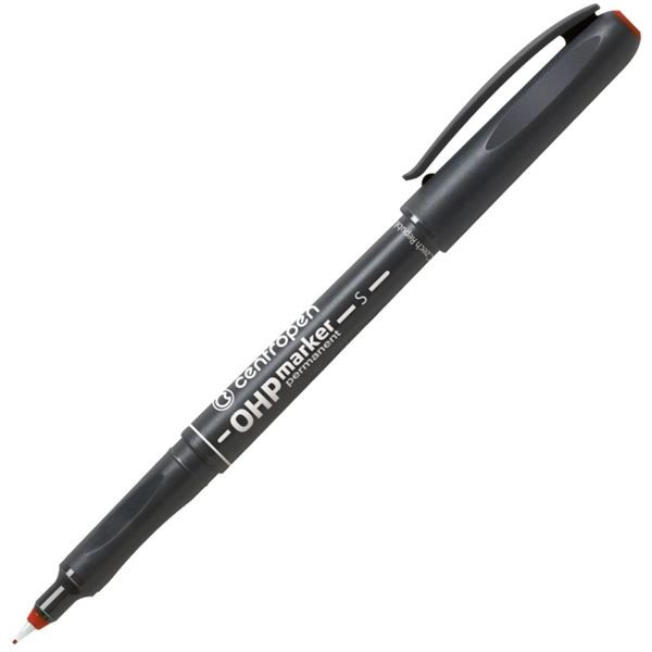 Permanentní popisovač Centropen 2634 S, červený