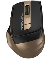 A4tech FG35, FSTYLER bezdrátová myš, bronzová