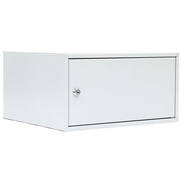 Nábytková schránka HOME CASE 4 - na klíč, šedá