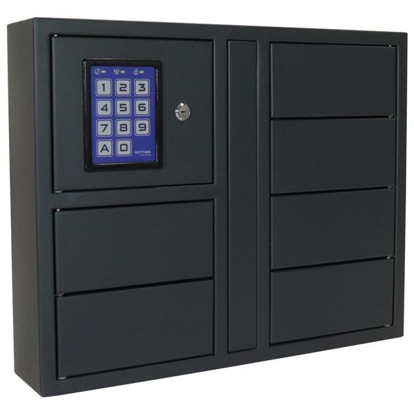 Sestava sejfů KEY DEPOT 6 - 6 přihrádek, elektroni