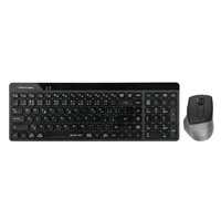 A4tech FG2400 Air2, bezdrátový kancelářský set klávesnice s myší, CZ, černá