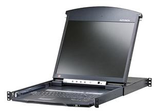 Aten 16-port Cat.5 KVM PS/2+USB,19" LCD, touch