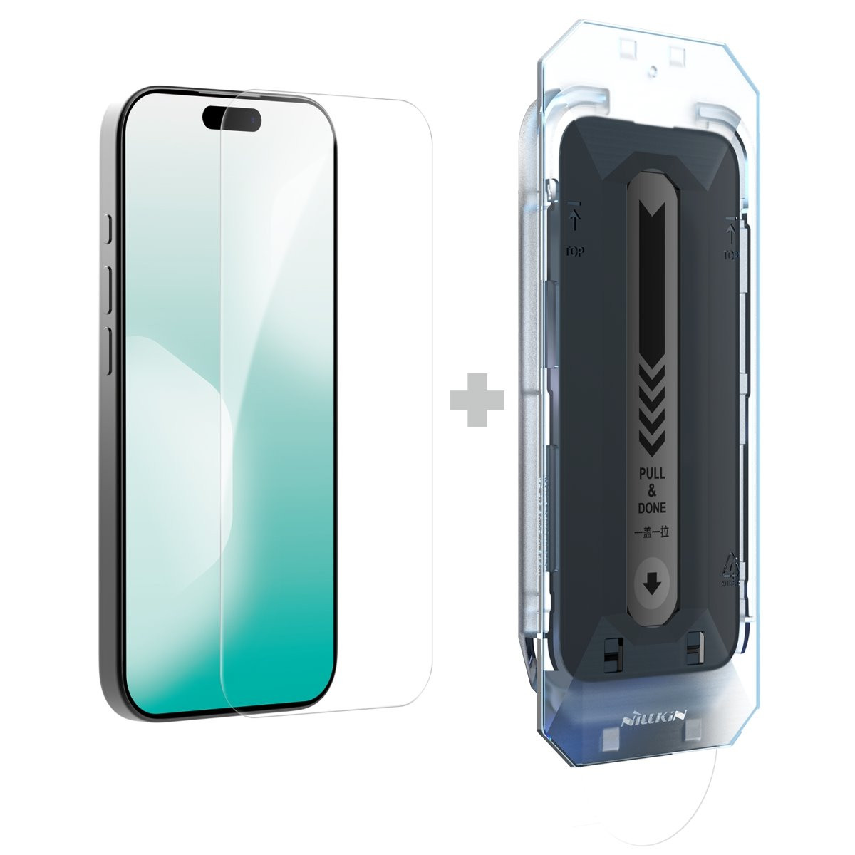 Nillkin Tvrzené Sklo 0.2mm H+ PRO 2.5D Anti-reflective pro Apple iPhone 17 (s aplikátorem)