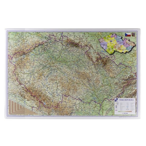 Podložka na stůl - mapa ČR