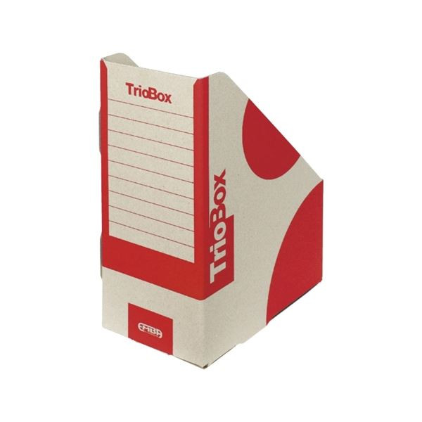 Stojan na časopisy EMBA Trio A4, červený