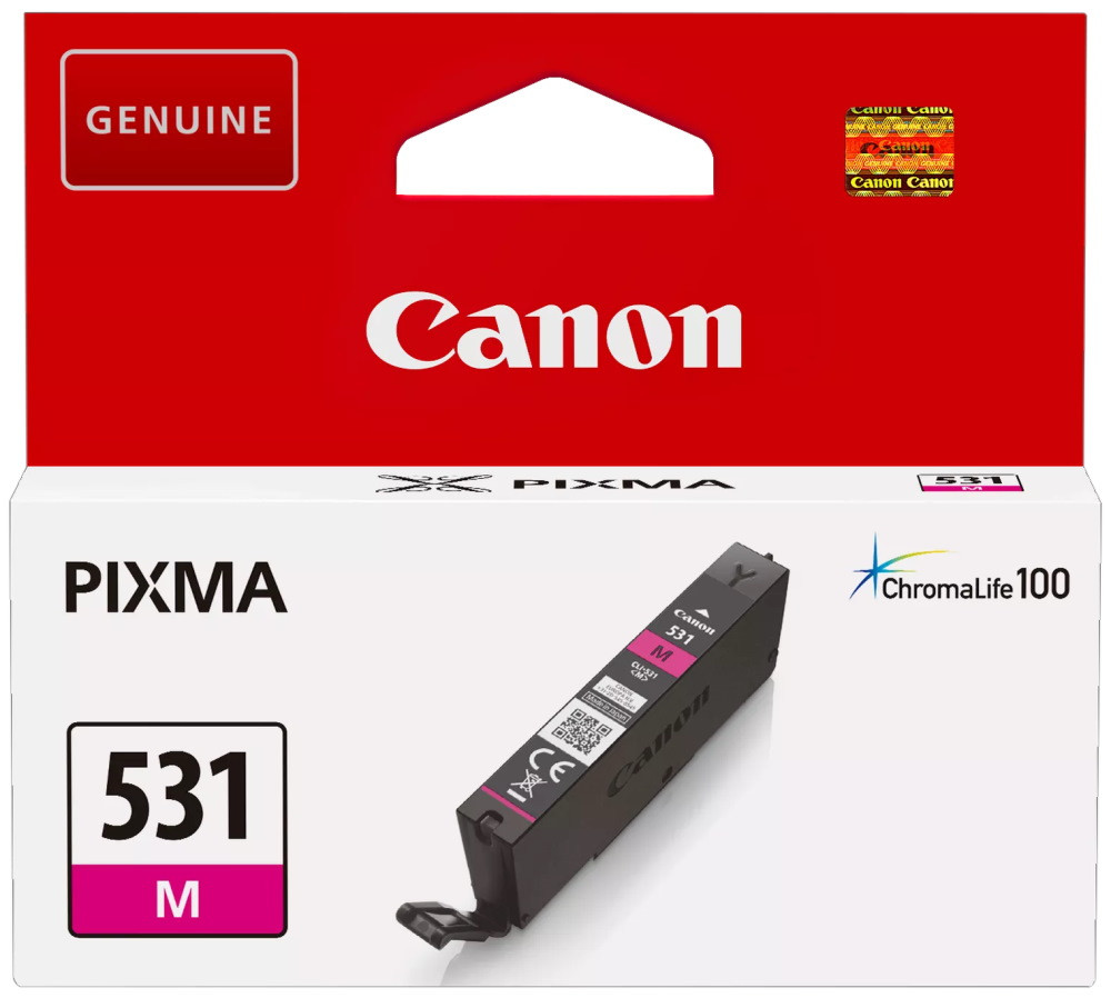 Canon inkoustová náplň CLI-531 M EUR Magenta